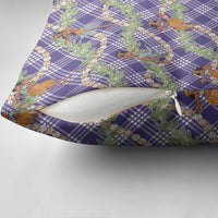 Lavender Palaka Hula Girls Seamless Hawaii Aloha Pillow Cover - Polynesian Pride