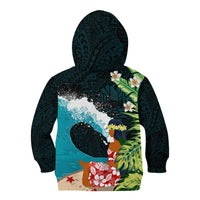 Tahiti Ia Orana Kid Hoodie Tahitian Vahine LT7 - Polynesian Pride