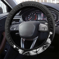 Papua New Guinea 50th Independence Anniversary Steering Wheel Cover Oro Tapa Mix Plumeria LT7 - Polynesian Pride