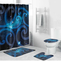 New Zealand Maori Matariki Bathroom Set Galaxy Kowhaiwhai