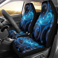 New Zealand Maori Matariki Car Seat Cover Galaxy Kowhaiwhai LT7 - Polynesian Pride
