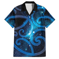 New Zealand Maori Matariki Hawaiian Shirt Galaxy Kowhaiwhai