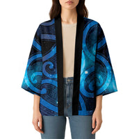 New Zealand Maori Matariki Kimono Galaxy Kowhaiwhai
