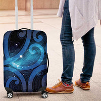 New Zealand Maori Matariki Luggage Cover Galaxy Kowhaiwhai