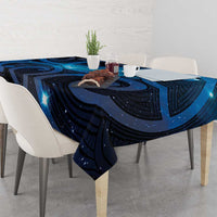 New Zealand Maori Matariki Tablecloth Galaxy Kowhaiwhai