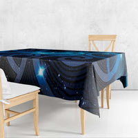 New Zealand Maori Matariki Tablecloth Galaxy Kowhaiwhai