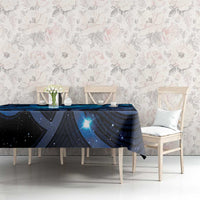 New Zealand Maori Matariki Tablecloth Galaxy Kowhaiwhai