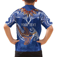 Yokwe Marshall Islands Personalized Family Matching Short Sleeve Bodycon Dress and Hawaiian Shirt Jemenei Day - Seashell Necklace