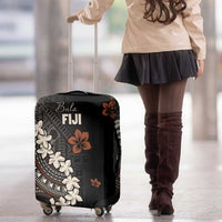 Bula Fiji Women's Day Luggage Cover Classic Masi Tapa LT7 - Polynesian Pride