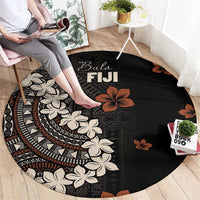 Bula Fiji Women's Day Round Carpet Classic Masi Tapa