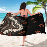 Bula Fiji Women's Day Sarong Classic Masi Tapa LT7 - Polynesian Pride