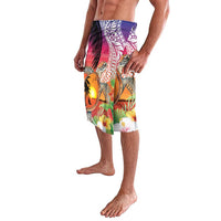 Polynesian Dreamy Turtle Lavalava Sunset Scenery