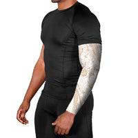 Sharks Couple Dreamy Polynesians Floral Sea Arm Sleeves Hazel - Polynesian Pride