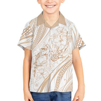 Sharks Couple Dreamy Polynesians Floral Sea Hawaiian Shirt Hazel - Polynesian Pride