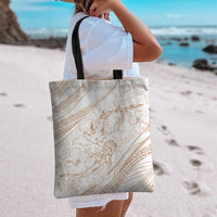 Sharks Couple Dreamy Polynesians Floral Sea Tote Bag Hazel LT7 - Polynesian Pride