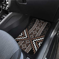 Classic Tukutuku Pattern Aotearoa Car Mats Niho Taniwha and Puhoro Motifs