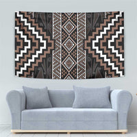 Classic Tukutuku Pattern Aotearoa Tapestry Niho Taniwha and Puhoro Motifs