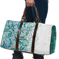 Paua Shell Maori Travel Bag Koru Kowhaiwhai LT7 - Polynesian Pride