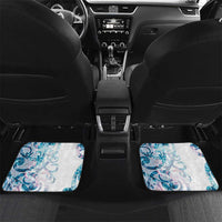 Turquoise Paua Shell Maori Car Mats Koru Kowhaiwhai - Polynesian Pride