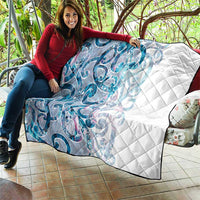 Turquoise Paua Shell Maori Quilt Koru Kowhaiwhai LT7 - Polynesian Pride