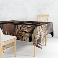 Father's Day Polynesian Pattern Tablecloth Tropical Humpback Whale LT7 - Polynesian Pride
