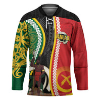 Ni-Vanuatu Indipendens Dei Celebretem Hockey Jersey Yumi Yumi Yumi