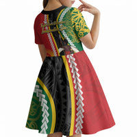 Ni-Vanuatu Indipendens Dei Celebretem Kid Short Sleeve Dress Yumi Yumi Yumi