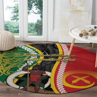 Ni-Vanuatu Indipendens Dei Celebretem Round Carpet Yumi Yumi Yumi