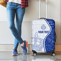 Personalised Queen Victoria School Luggage Cover QVS Old Boys LT7 - Polynesian Pride