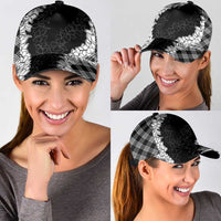 Hawaii Aloha Plumeria Lei Black Palaka Classic Cap LT7 - Polynesian Pride