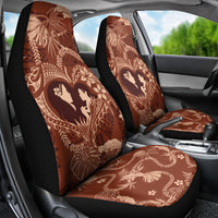 Hawaii Plumeria Car Seat Cover Hau'oli la Makuahine Sunburned LT7 - Polynesian Pride