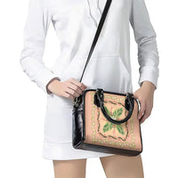 Hawaii Quilt Inspired Collection Aloha Flowers Shoulder Handbag Maile - Kukui Nut Lei