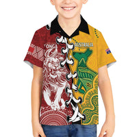 Mate Ma'a Tonga Vs Australia Rugby Personalized Family Matching Puletasi and Hawaiian Shirt Special Mascots