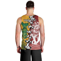 Mate Ma'a Tonga Vs Australia Rugby Personalized Men Tank Top Special Mascots