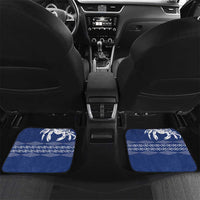 Queen Salote College 100 Years Anniversary Personalized Car Mats Tonga QSC Royal Blue - Polynesian Pride