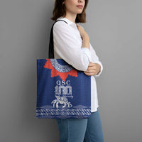 Queen Salote College 100 Years Anniversary Tote Bag Tonga QSC Royal Blue - Polynesian Pride
