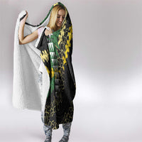 Hawaii Aloha Kakau Hooded Blanket Puakenikeni and Maile Lei Twist LT7 - Polynesian Pride