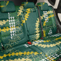 Hawaii Aloha Kakau Back Car Seat Cover Green Puakenikeni and Maile Lei Twist LT7 - Polynesian Pride