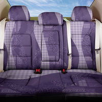 Polynesian Tribal Pattern Patchwork Picturesque Back Car Seat Cover Deep Violet LT7 One Size Violet - Polynesian Pride
