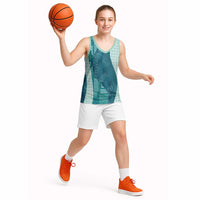 Polynesian Tribal Pattern Patchwork Picturesque Basketball Jersey Oceanic LT7 - Polynesian Pride