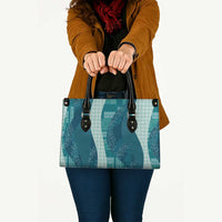 Polynesian Tribal Pattern Patchwork Picturesque Leather Bag Oceanic LT7 - Polynesian Pride