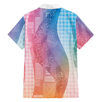 Polynesian Tribal Pattern Patchwork Picturesque Hawaiian Shirt Holographic LT7 - Polynesian Pride