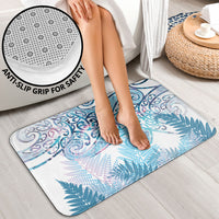 Aotearoa Maori Koru Curves Bathroom Set Aqua Paua Shell
