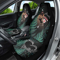 Maori Hongi Valentine Car Seat Cover Aroha Ahau Ki A Koe