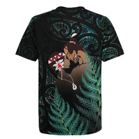 Maori Hongi Valentine Rugby Jersey Aroha Ahau Ki A Koe LT7 - Polynesian Pride