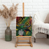 Vanuatu Indipendens Dei Canvas Wall Art Mix Traditional Sand Drawing