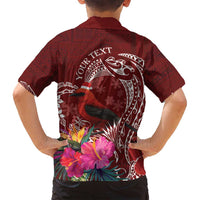 Personalized Samoa Meri Krisimasi Family Matching Tank Maxi Dress and Hawaiian Shirt Segasegamau'u Mix Siapo