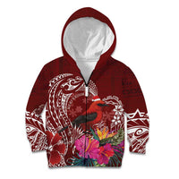 Personalized Samoa Meri Krisimasi Kid Hoodie Segasegamau'u Mix Siapo
