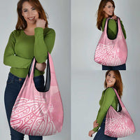 Breast Cancer Awareness Maori Grocery Bag Kia Kaha Kia Maia Kia Manawanui - Polynesian Pride