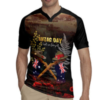 Australia - New Zealand ANZAC Rugby Jersey Gallipoli ANZAC Cove Landing
